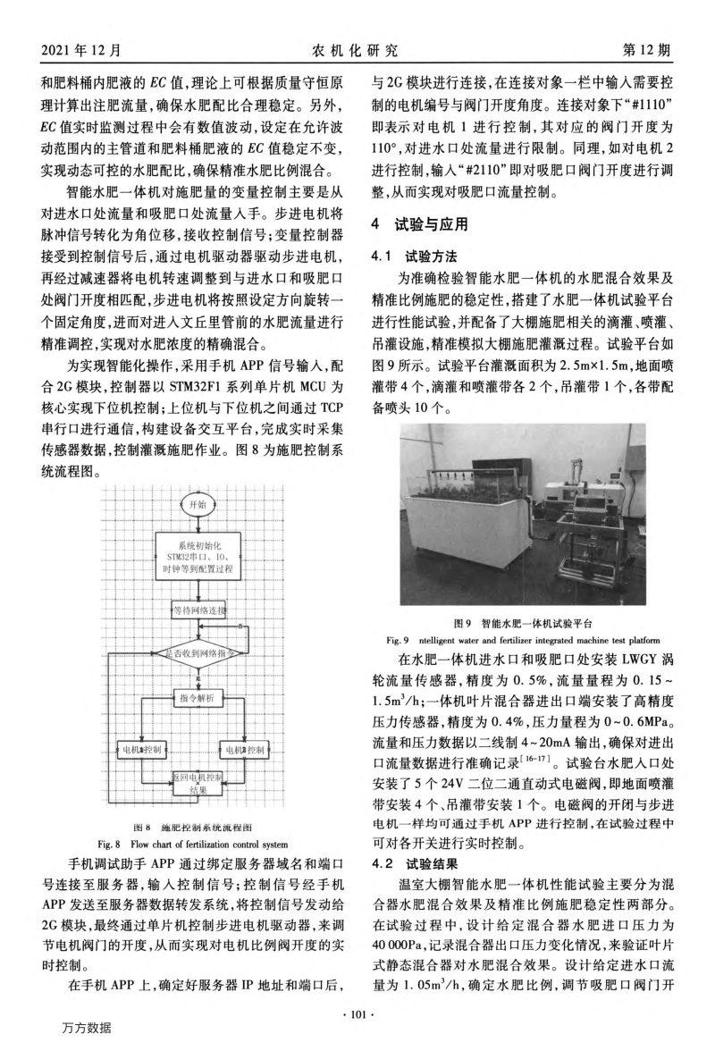 温室大棚智能水肥一体机的设计与试验.pdf_第4页